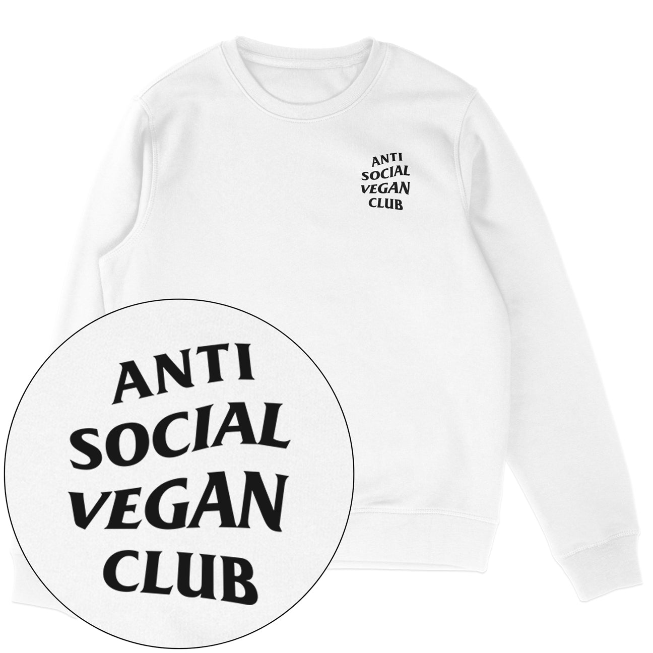 Anti Social Vegan Club Sweatshirt
