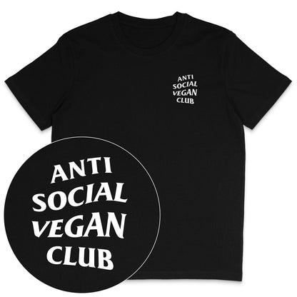 Anti Social Vegan Club Streetwear T-Shirt