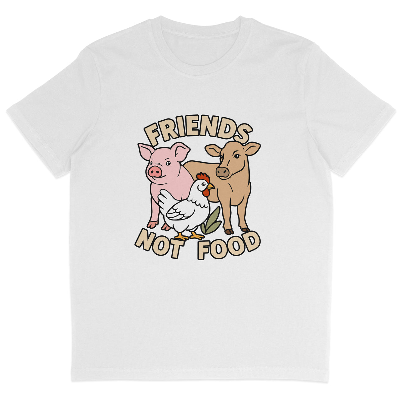 Friends Not Food Earthlings T-Shirt