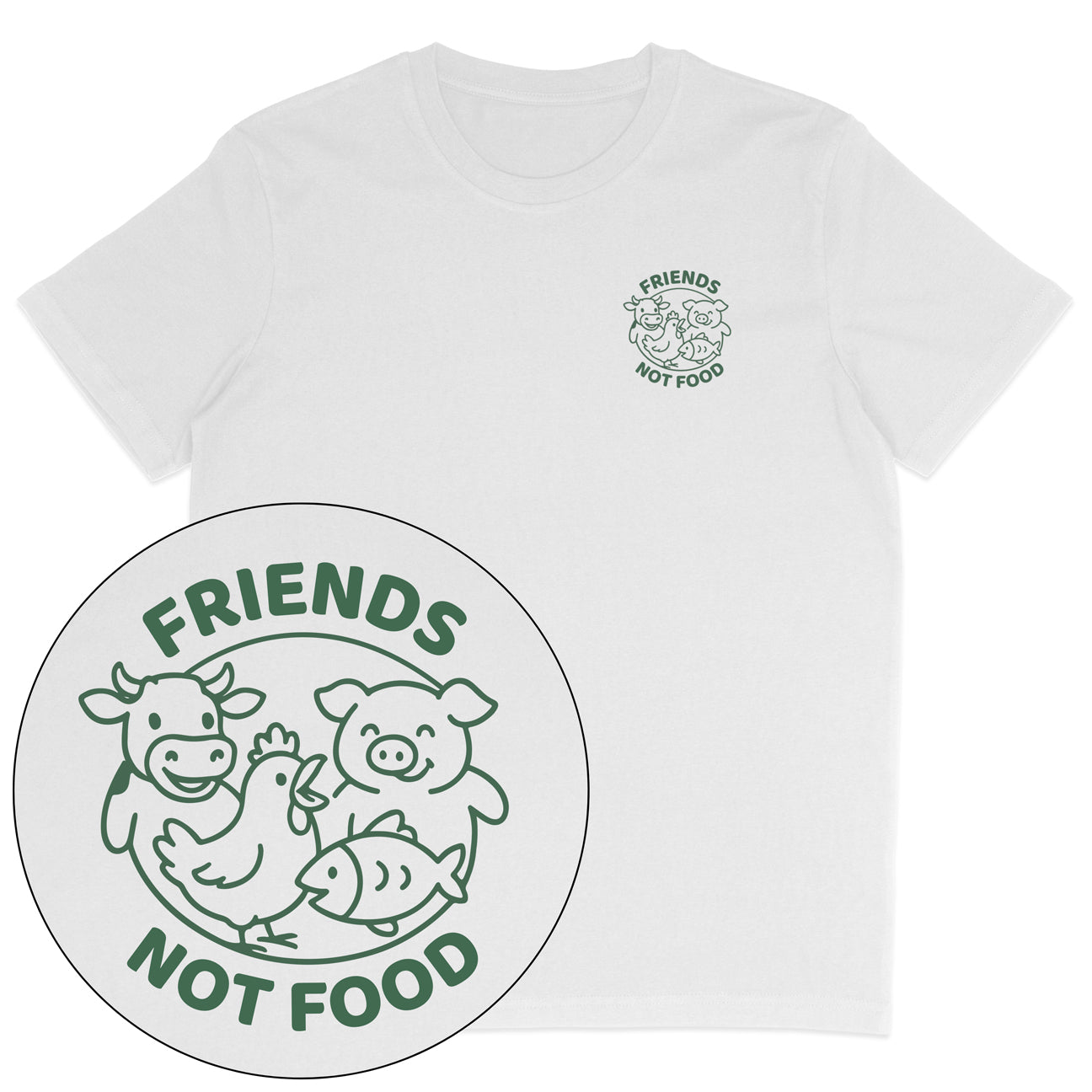 Friends Not Food T-Shirt