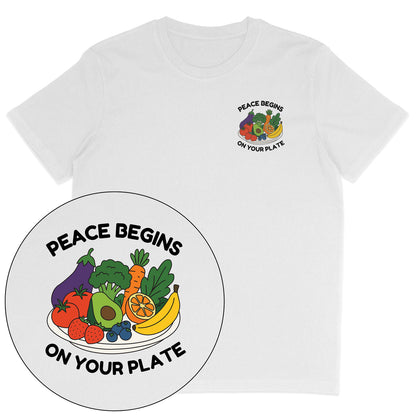 Peace Begins On Your Plate T-Shirt