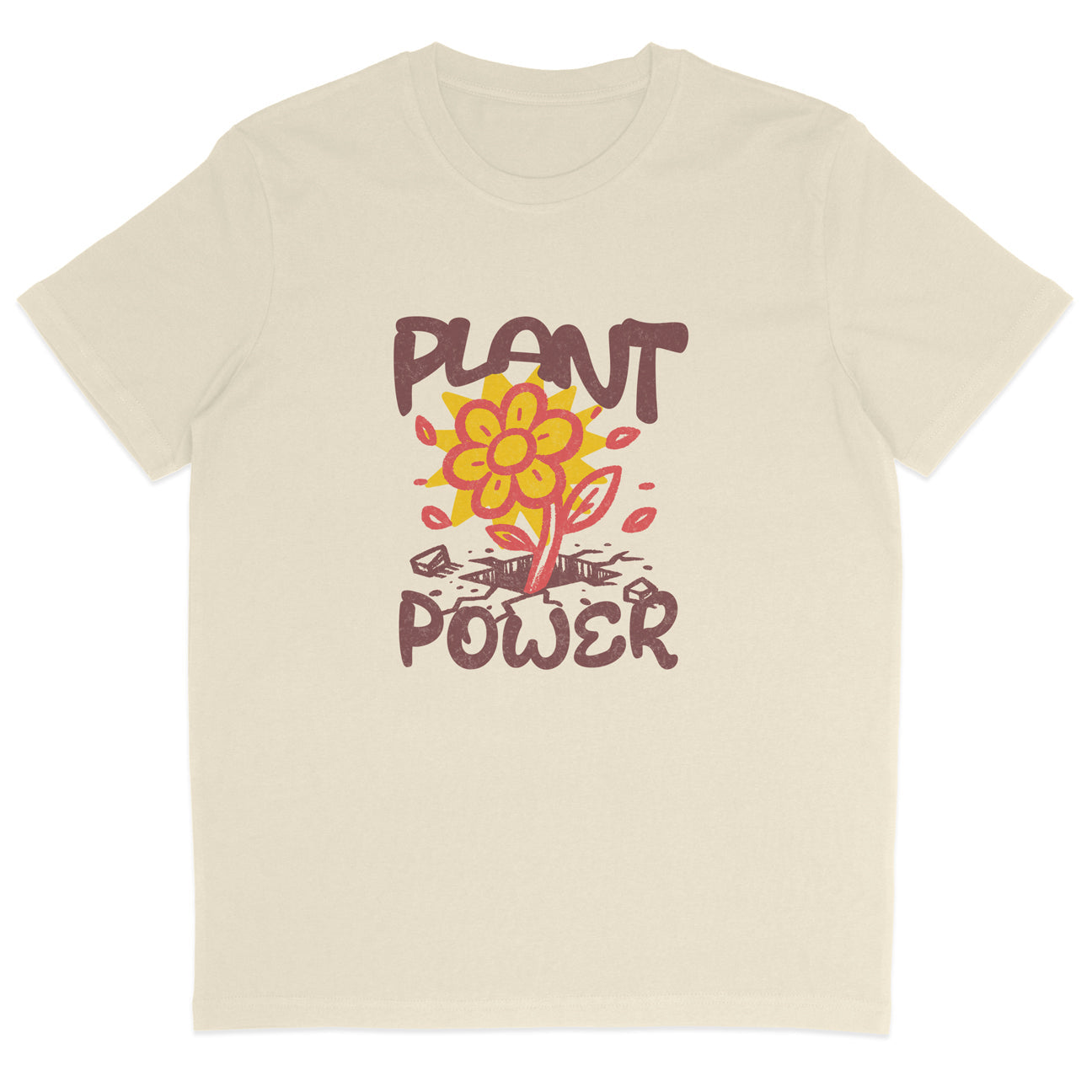 Plant Power Flower T-Shirt