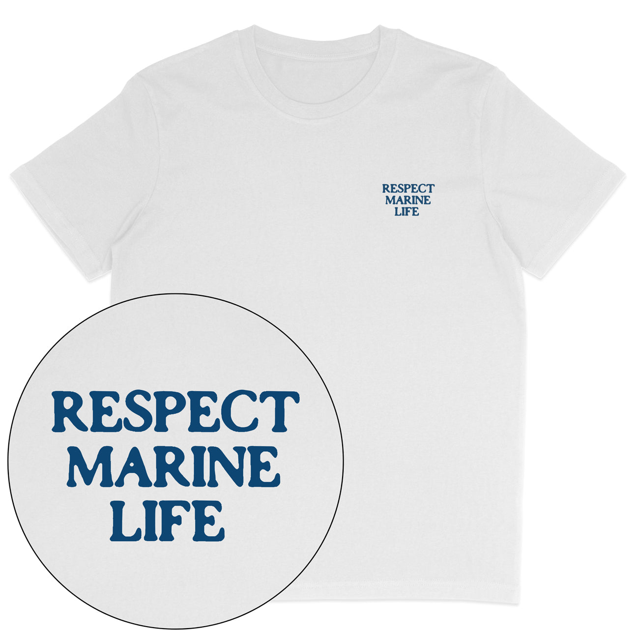 Respect Marine Life Streetwear T-Shirt