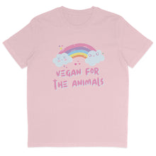 Vegan For The Animals Rainbow T-Shirt