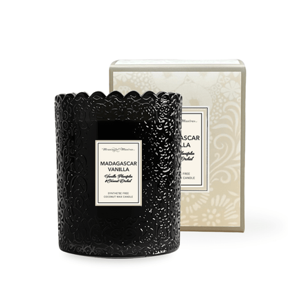 Madagascar Vanilla Natural Candle 8oz Kaia Collection - Vegan America