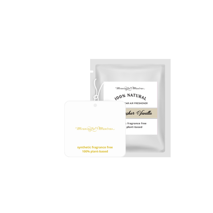 100% Non-Toxic Natural Car Air Freshener