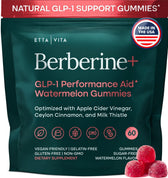 Berberine Watermelon Gummies with ACV, Ceylon Cinnamon, and Milk Thistle - Vegan America