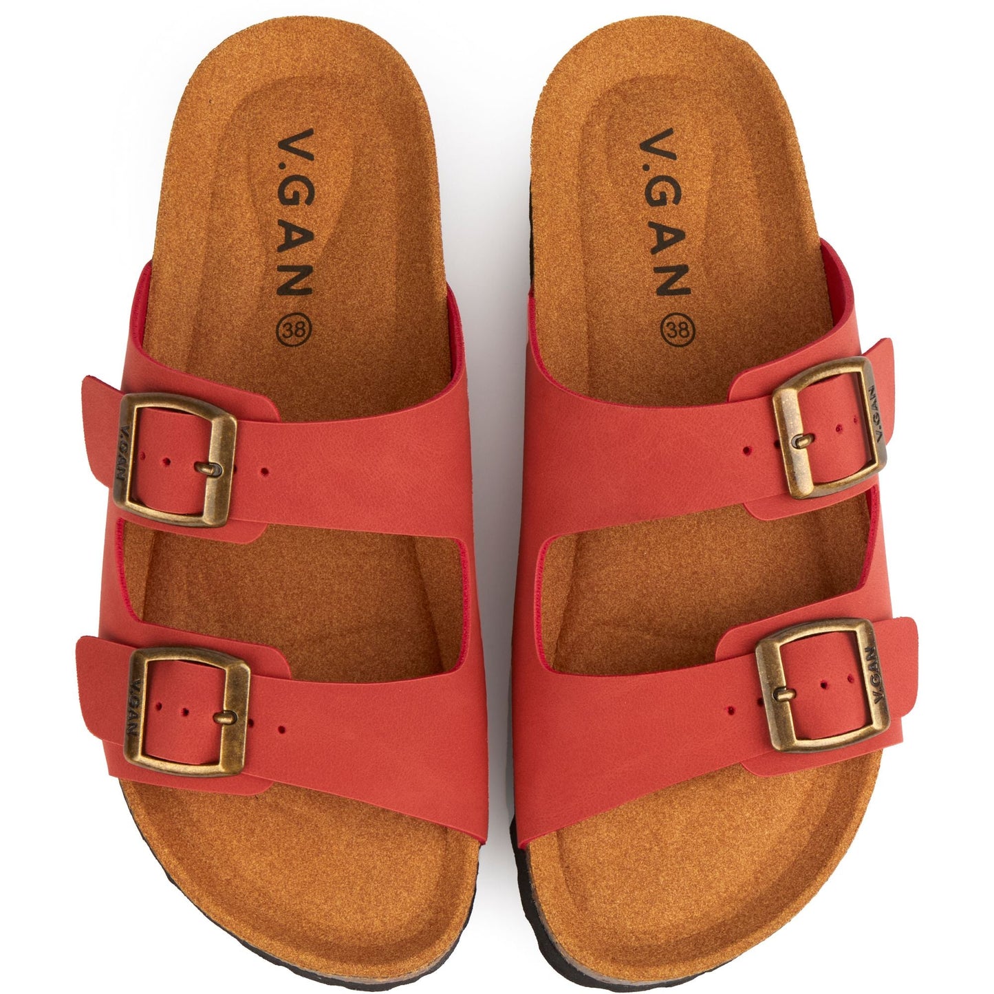 Mango Comfort Footbed Sandals - Vegan America