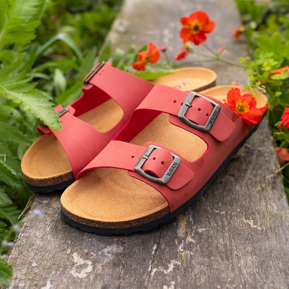 Mango Comfort Footbed Sandals - Vegan America