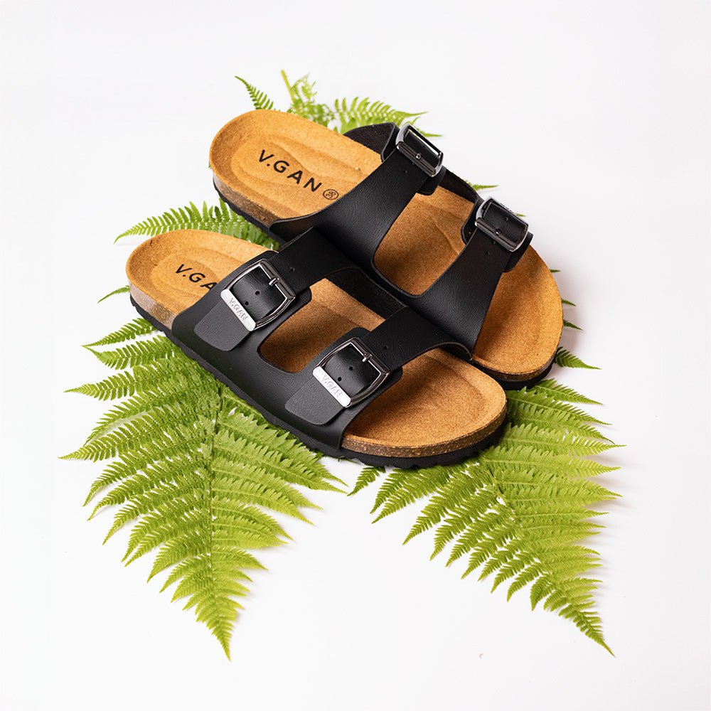 Mango Comfort Footbed Sandals - Vegan America