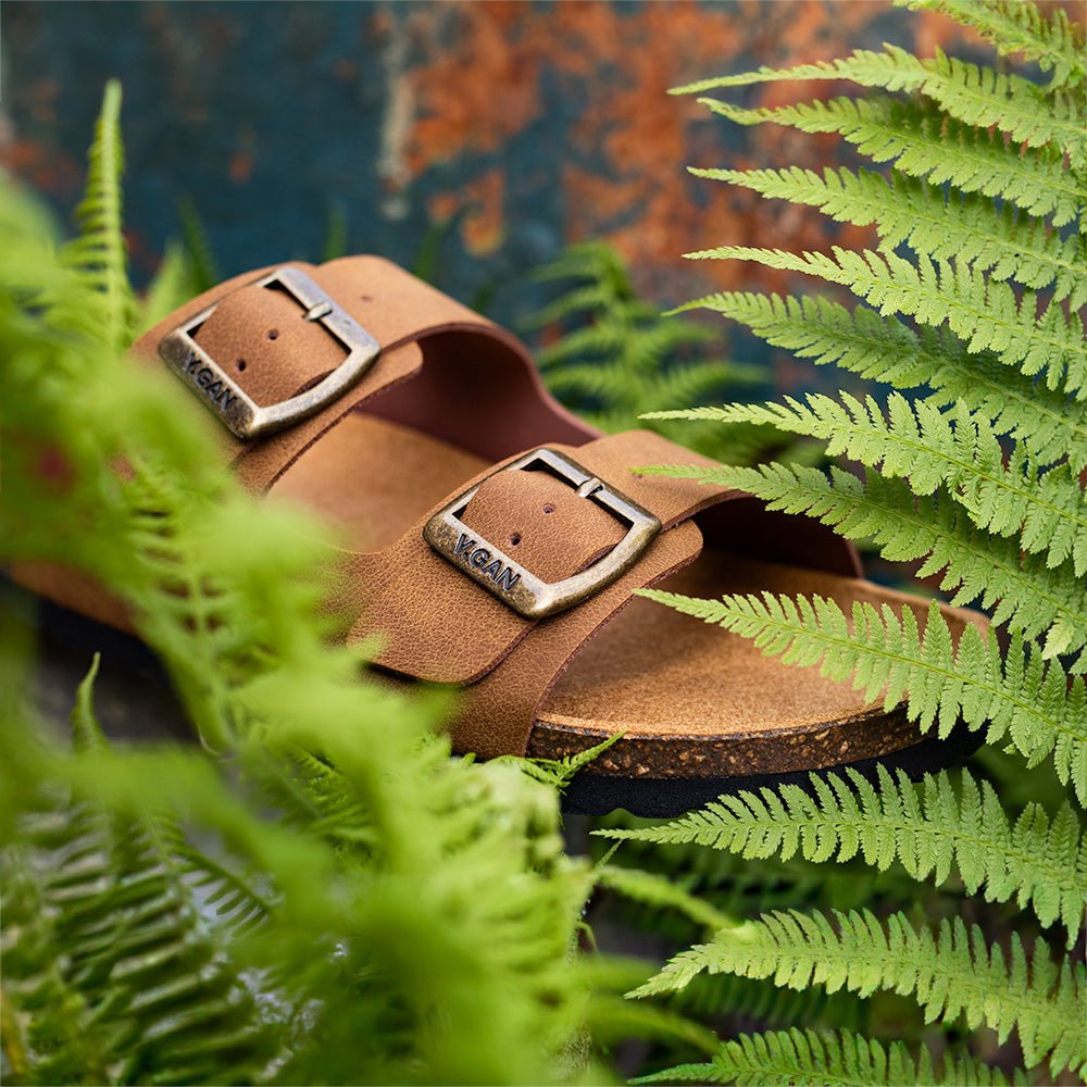 Mango Comfort Footbed Sandals - Vegan America