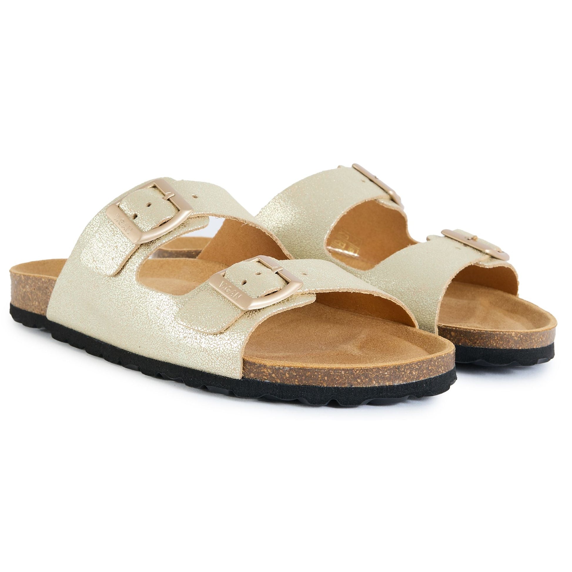 Mango Comfort Footbed Sandals - Vegan America
