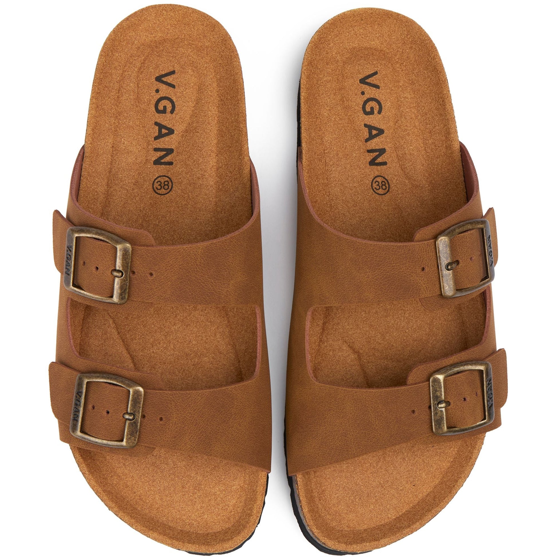 Mango Comfort Footbed Sandals - Vegan America