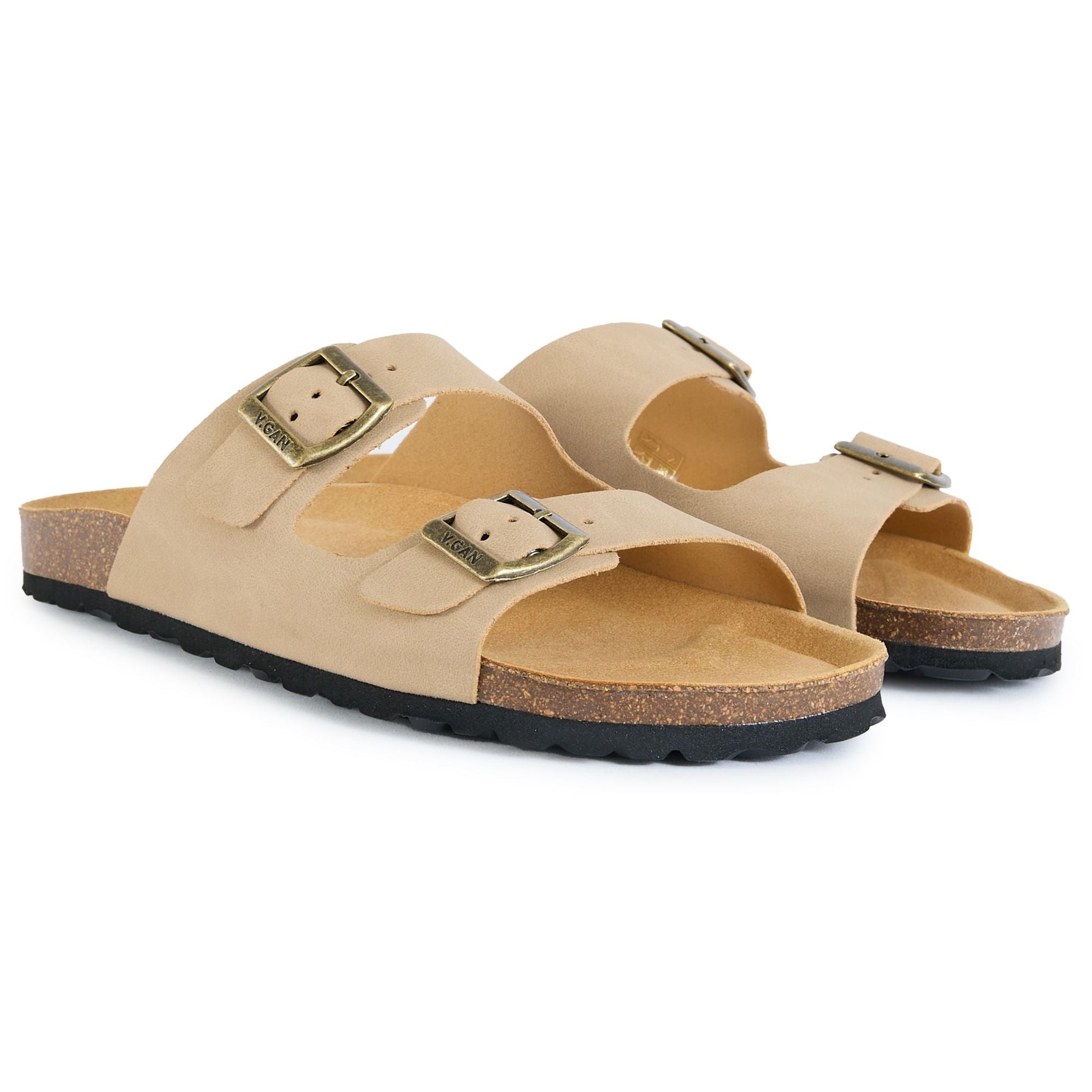 Mango Comfort Footbed Sandals - Vegan America