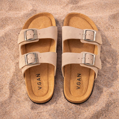 Mango Comfort Footbed Sandals - Vegan America