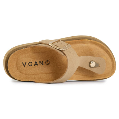 Marjoram Comfort Footbed Sandals - Vegan America