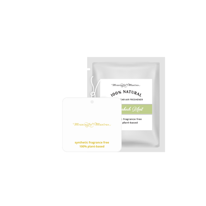 100% Non-Toxic Natural Car Air Freshener