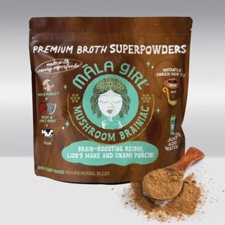 Mushroom Brainiac Superfood Broth Powder - Vegan America