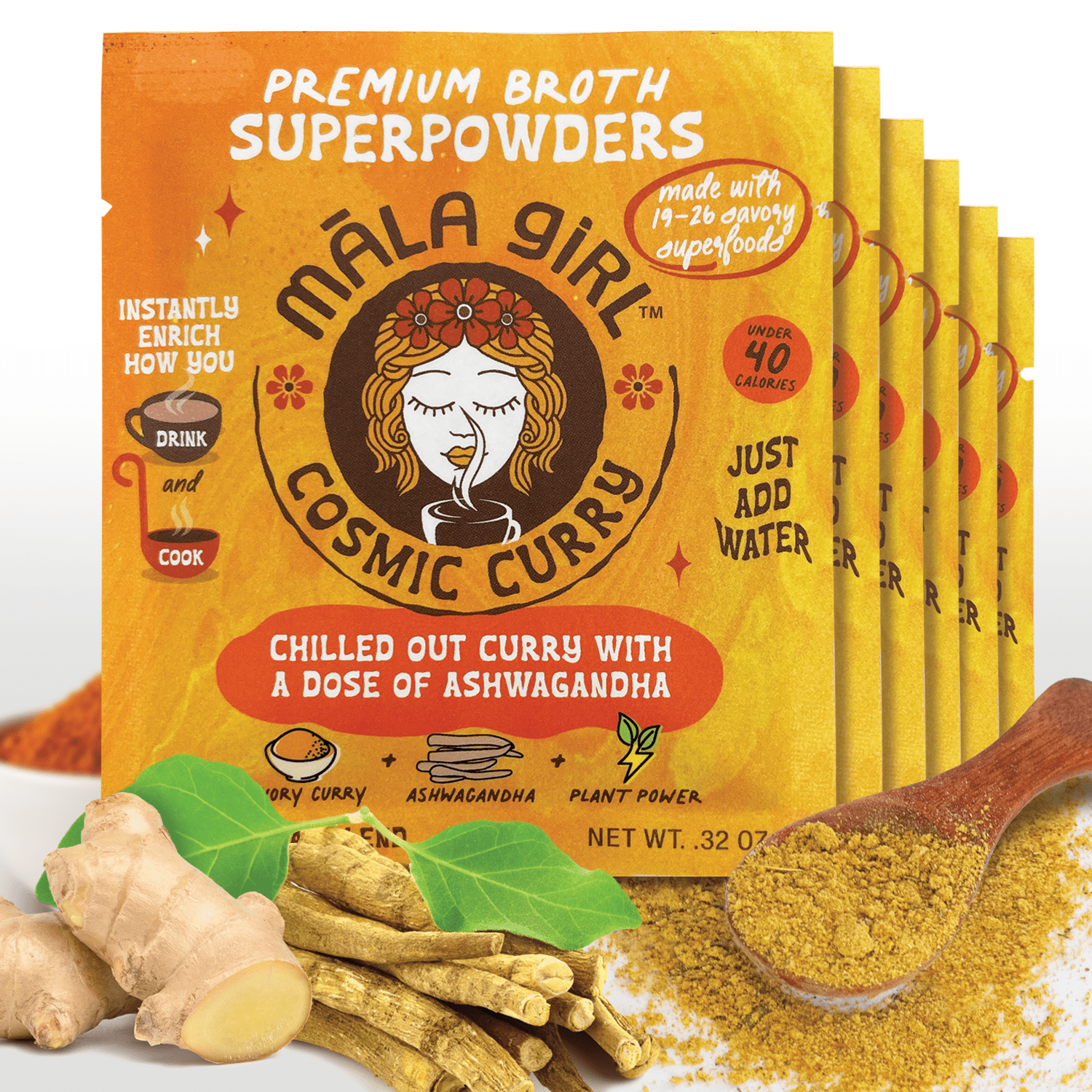 Cosmic Curry Superfood Broth Powder - Vegan America