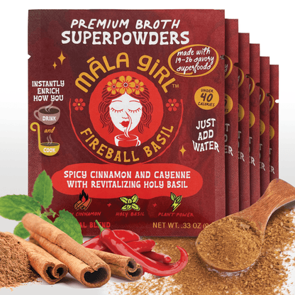 Fireball Basil Superfood Broth Powder - Vegan America