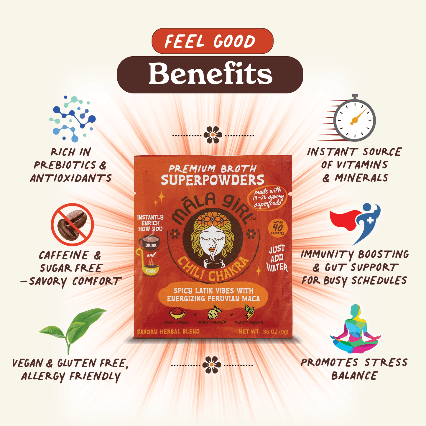 Chili Chakra Superfood Broth Powder - Vegan America