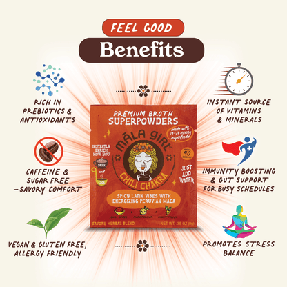 Chili Chakra Superfood Broth Powder - Vegan America