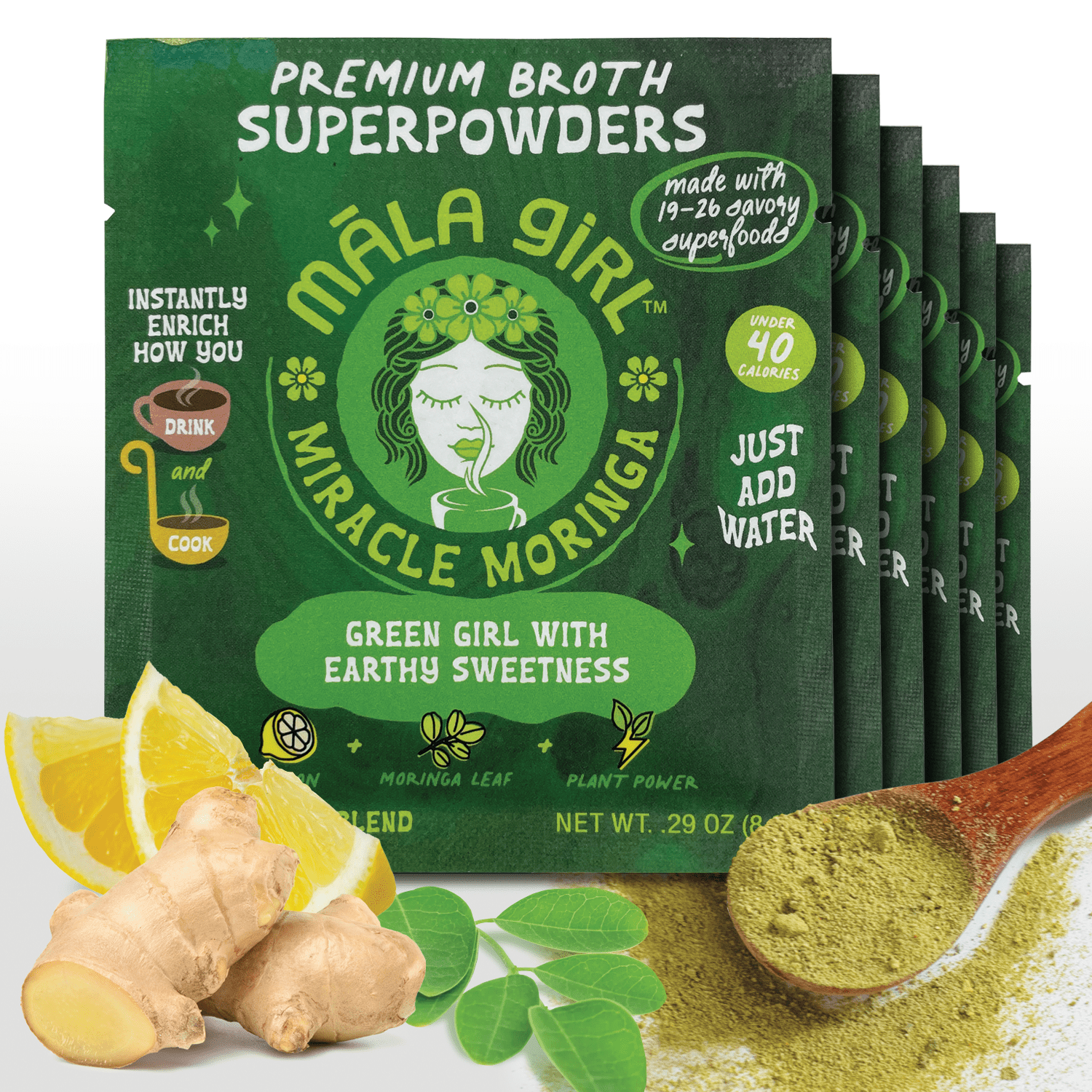 Miracle Moringa Superfood Broth Powder - Vegan America