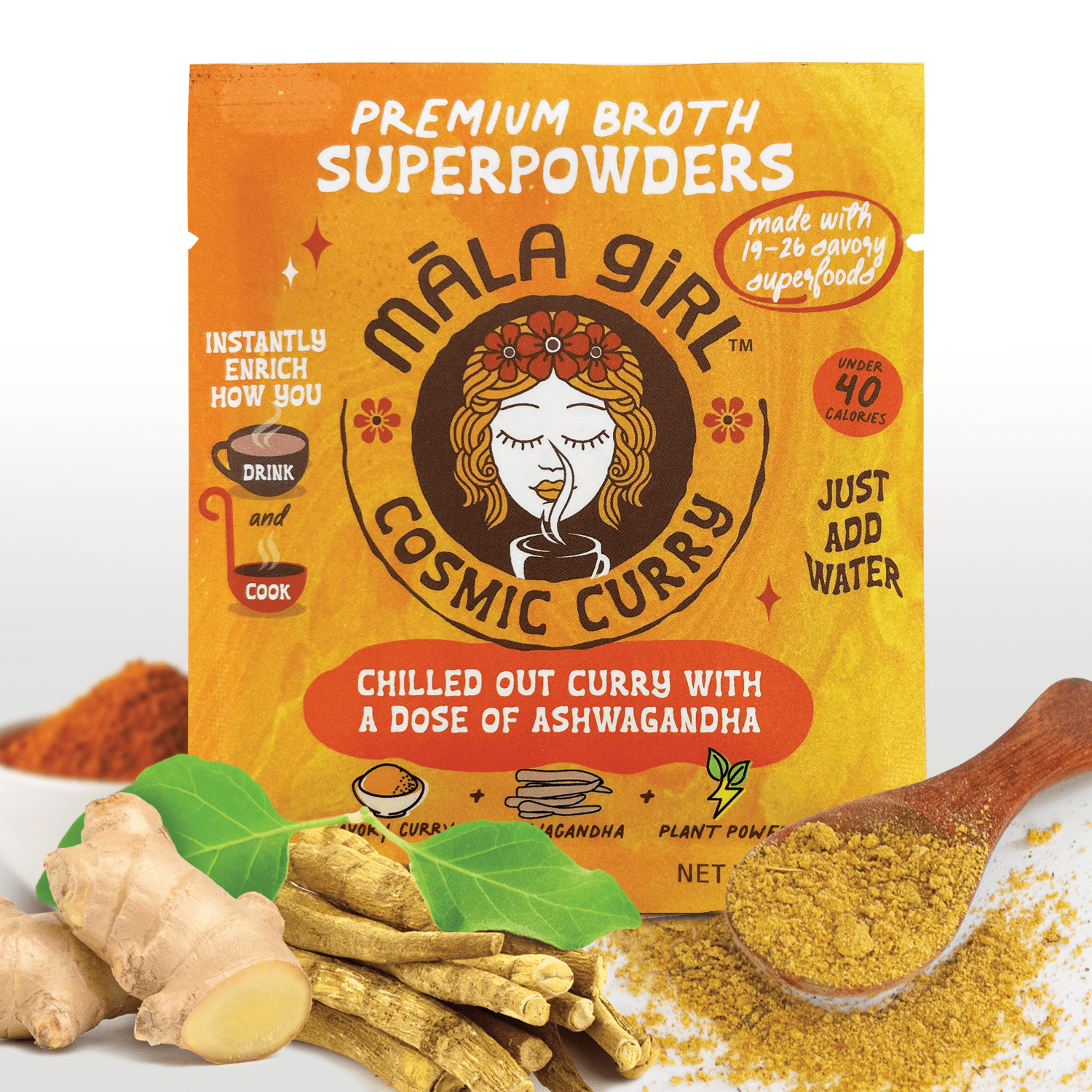 Cosmic Curry Superfood Broth Powder - Vegan America