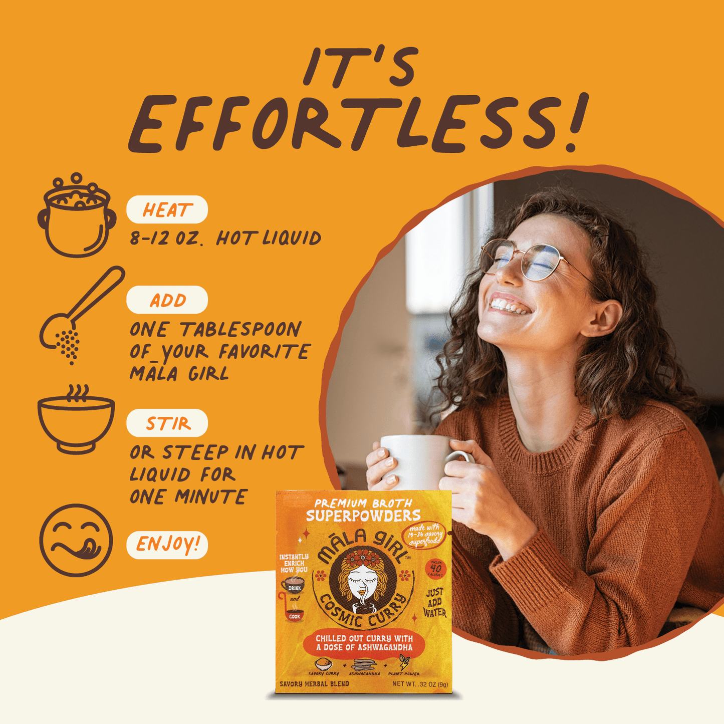 Cosmic Curry Superfood Broth Powder - Vegan America