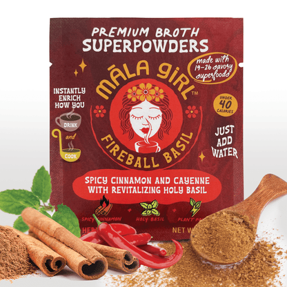 Fireball Basil Superfood Broth Powder - Vegan America