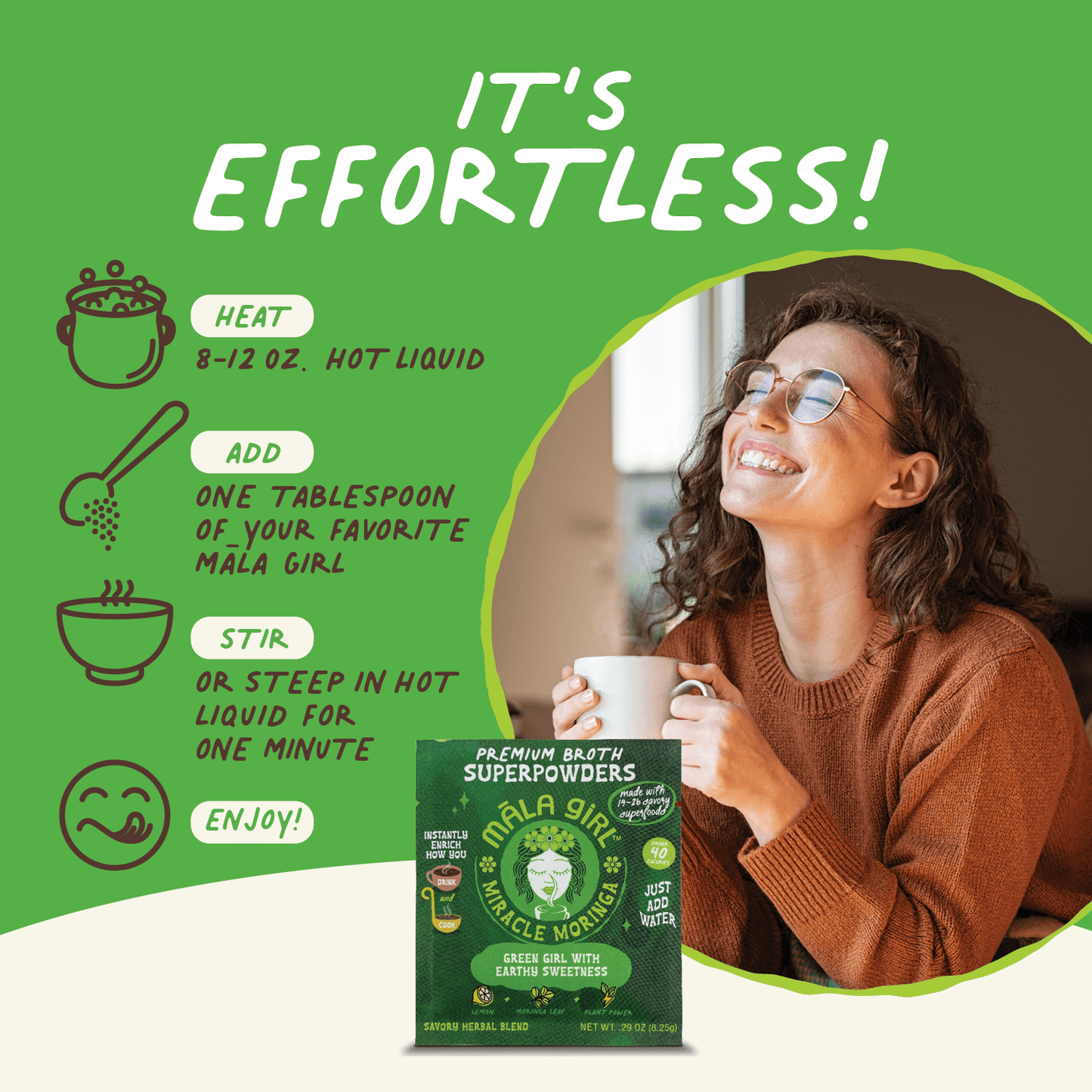 Miracle Moringa Superfood Broth Powder - Vegan America
