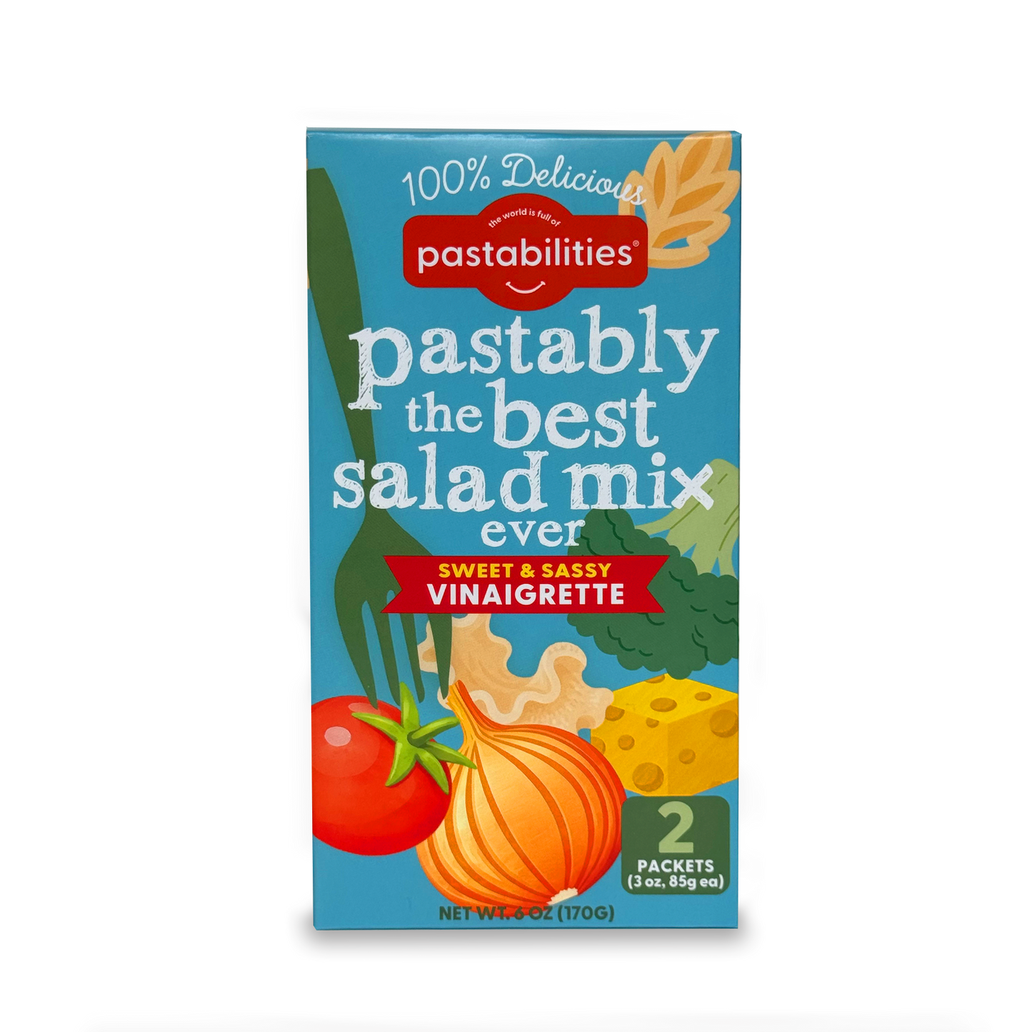 Pastably the BEST salad mix Ever - Sweet & Sassy Vinaigrette