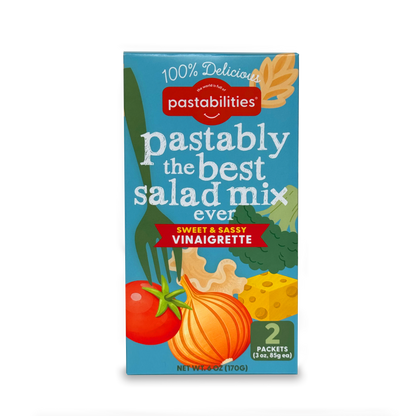 Pastably the BEST salad mix Ever - Sweet & Sassy Vinaigrette