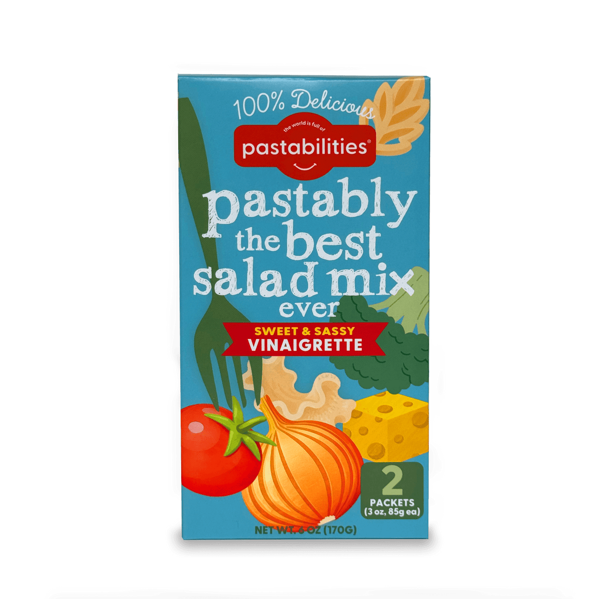 Pastably the BEST salad mix Ever - Sweet & Sassy Vinaigrette - Vegan America