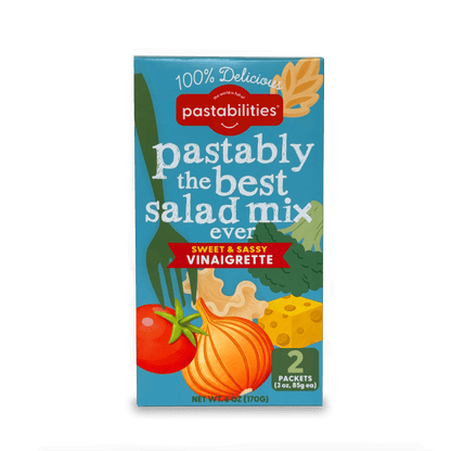 Pastably the BEST salad mix Ever - Sweet & Sassy Vinaigrette - Vegan America