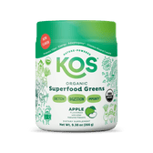 KOS Organic Superfood Greens - Apple Flavor - Vegan America