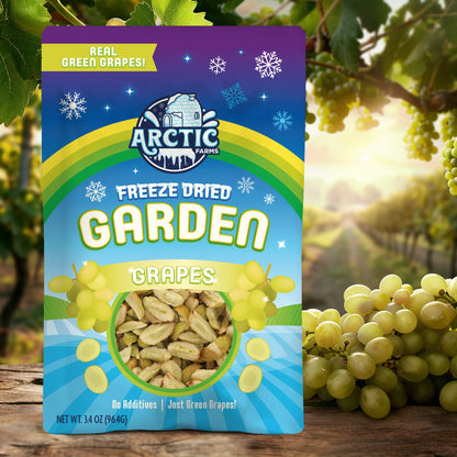 Freeze Dried Green Grapes
