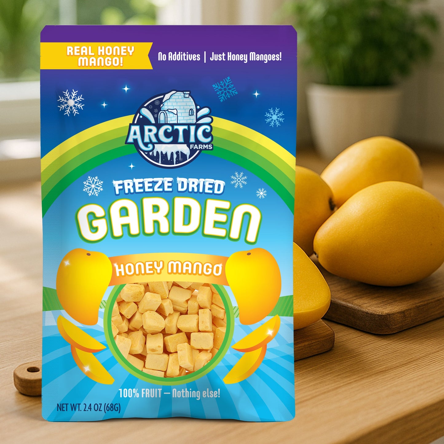 Freeze Dried Organic Honey Mango