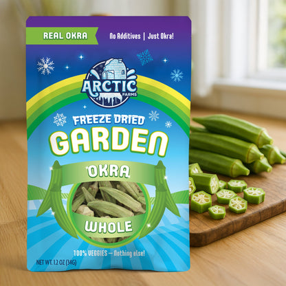 Freeze Dried Whole Okra
