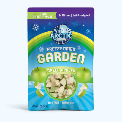 Freeze Dried Green Delicious Apple Bites