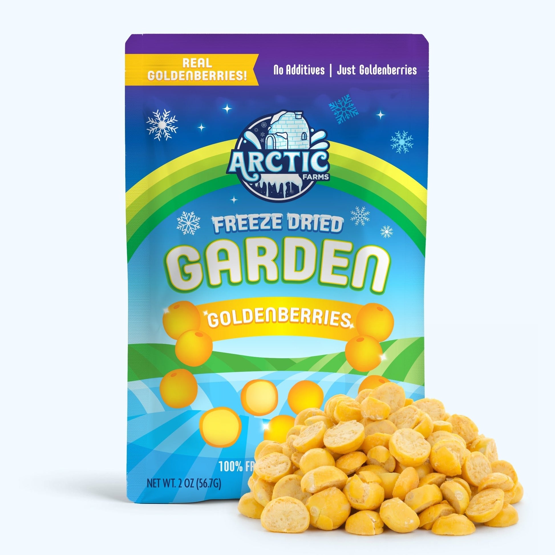 Freeze Dried Organic Goldenberries - Vegan America