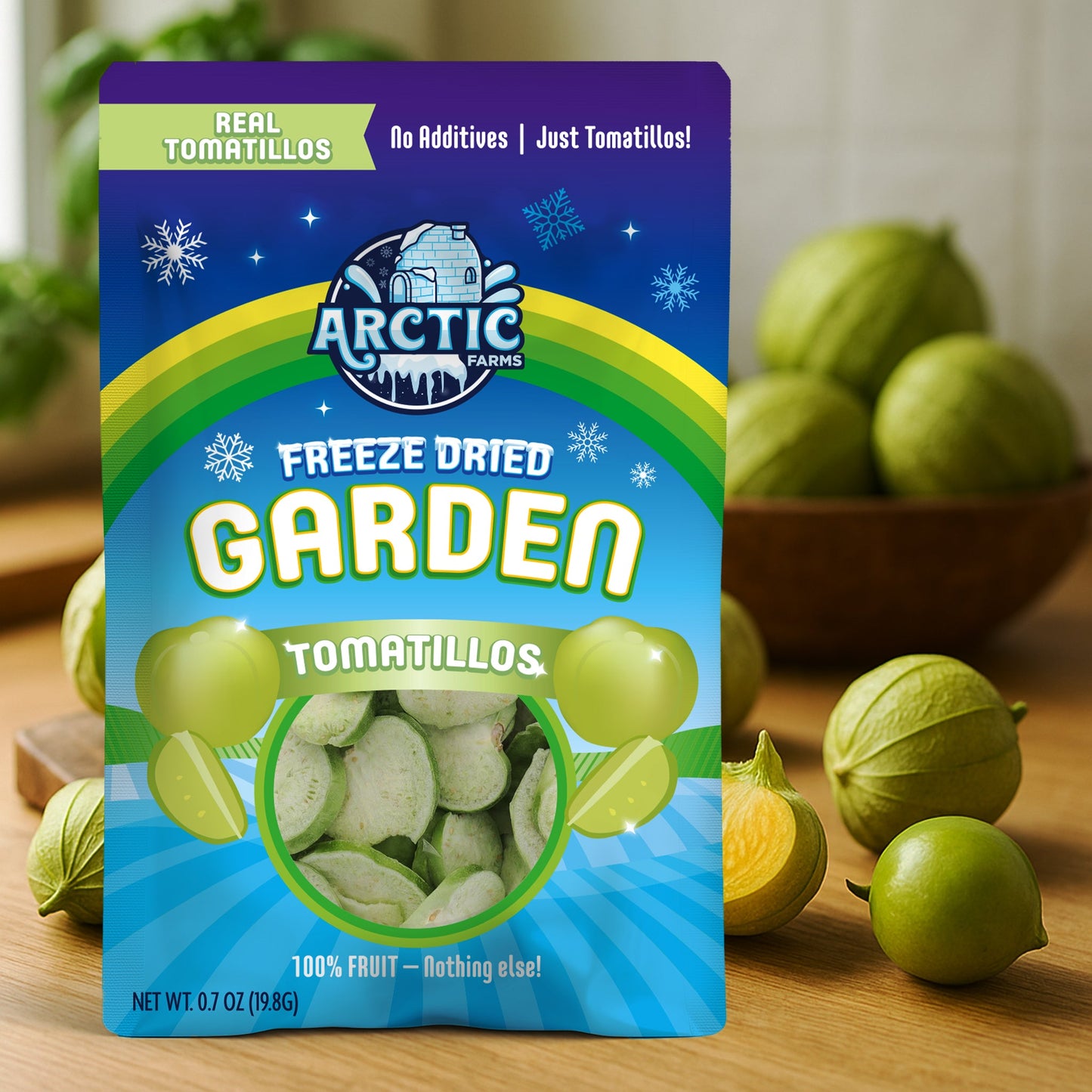Freeze Dried Tomatillos