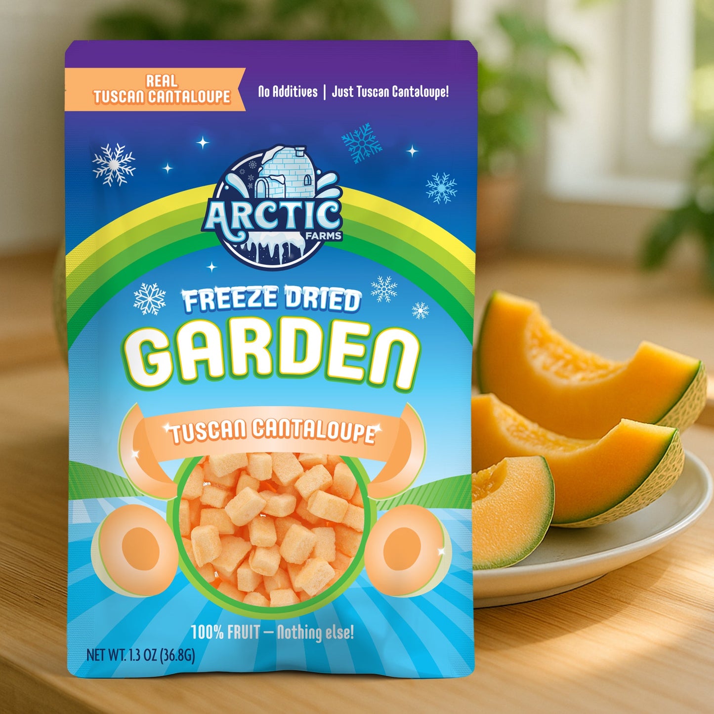 Freeze Dried Tuscan Cantaloupe Melon