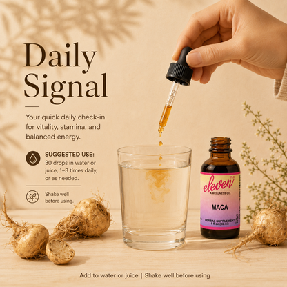 Organic Maca Root Tincture | Energy & Vitality | 1 oz