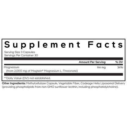 Liposomal Magnesium L-Threonate