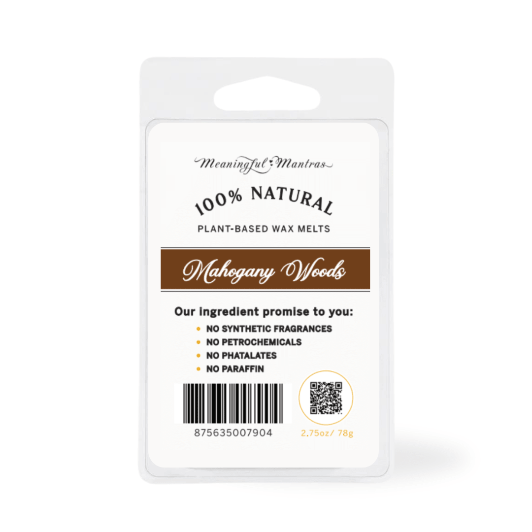 Mahogany Woods 100% Plant-Based Wax Melts - Vegan America