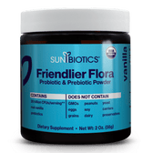 FRIENDLIER FLORA - PROBIOTIC & PREBIOTIC POWDER - Vanilla - Vegan America