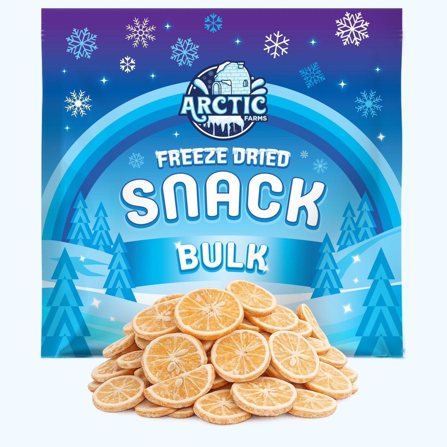 Freeze Dried Mandarin Slices - Vegan America