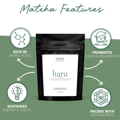 Organic Ceremonial Grade Matcha — Haru (30g/1.06oz)