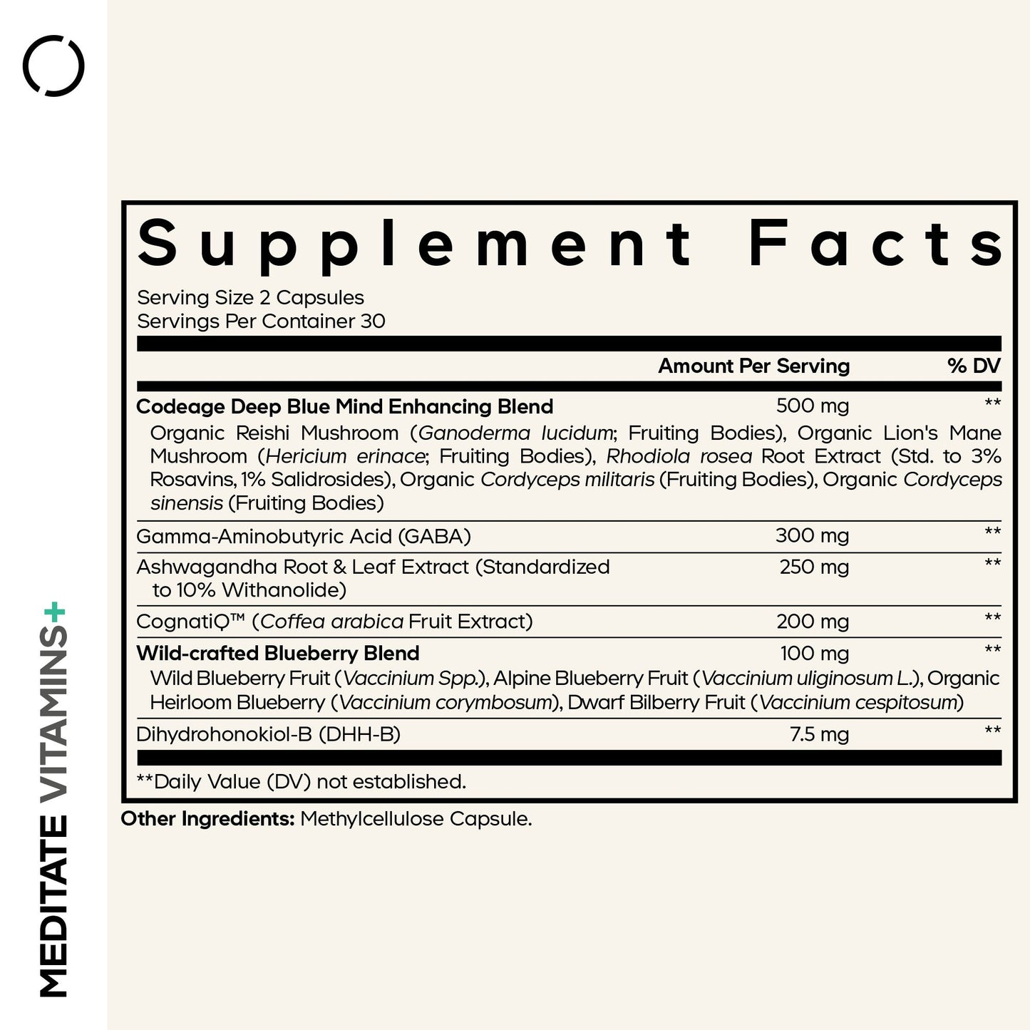 Meditate Vitamins+